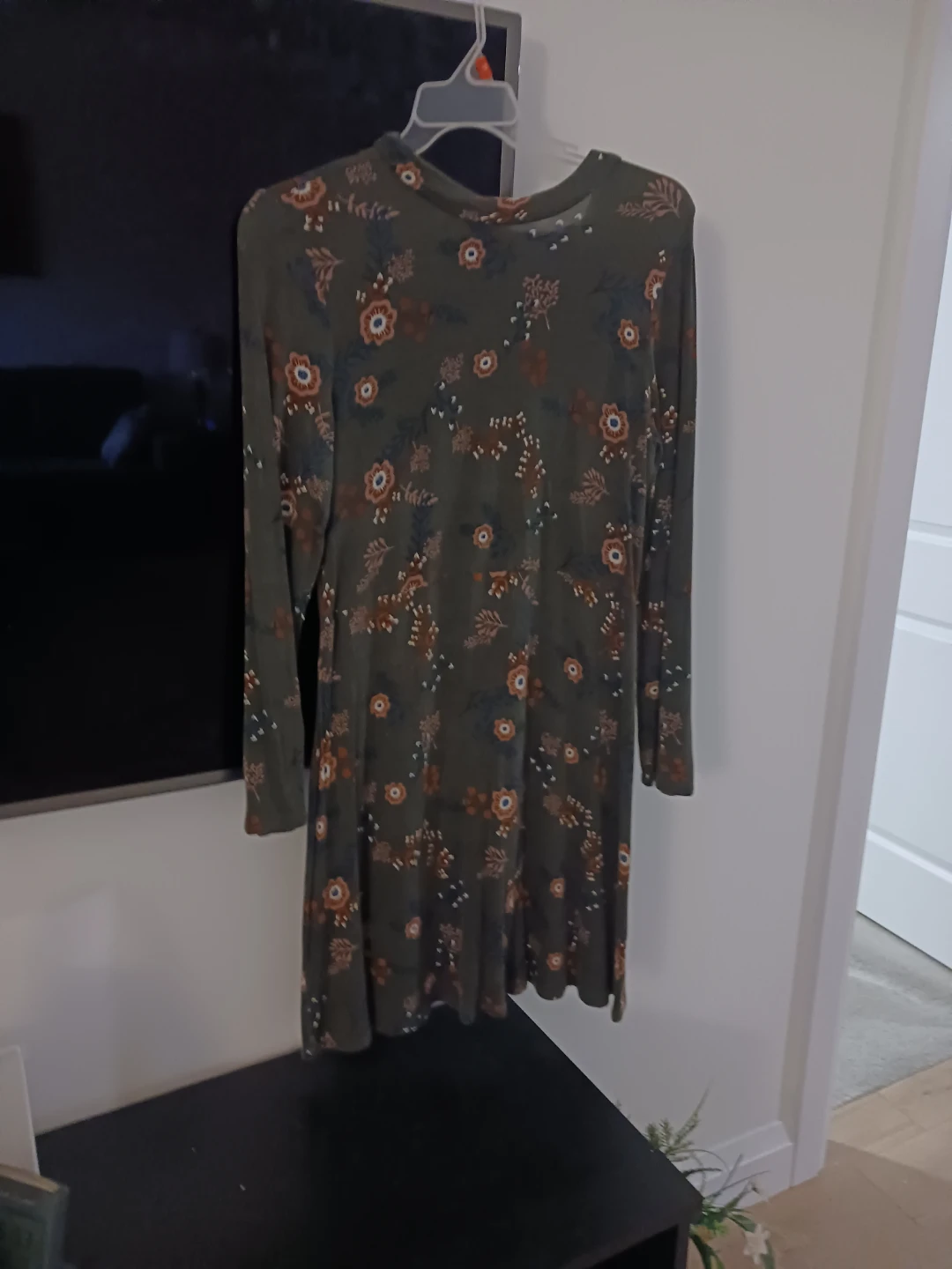 Long Sleeve Floral Dress - photo 3