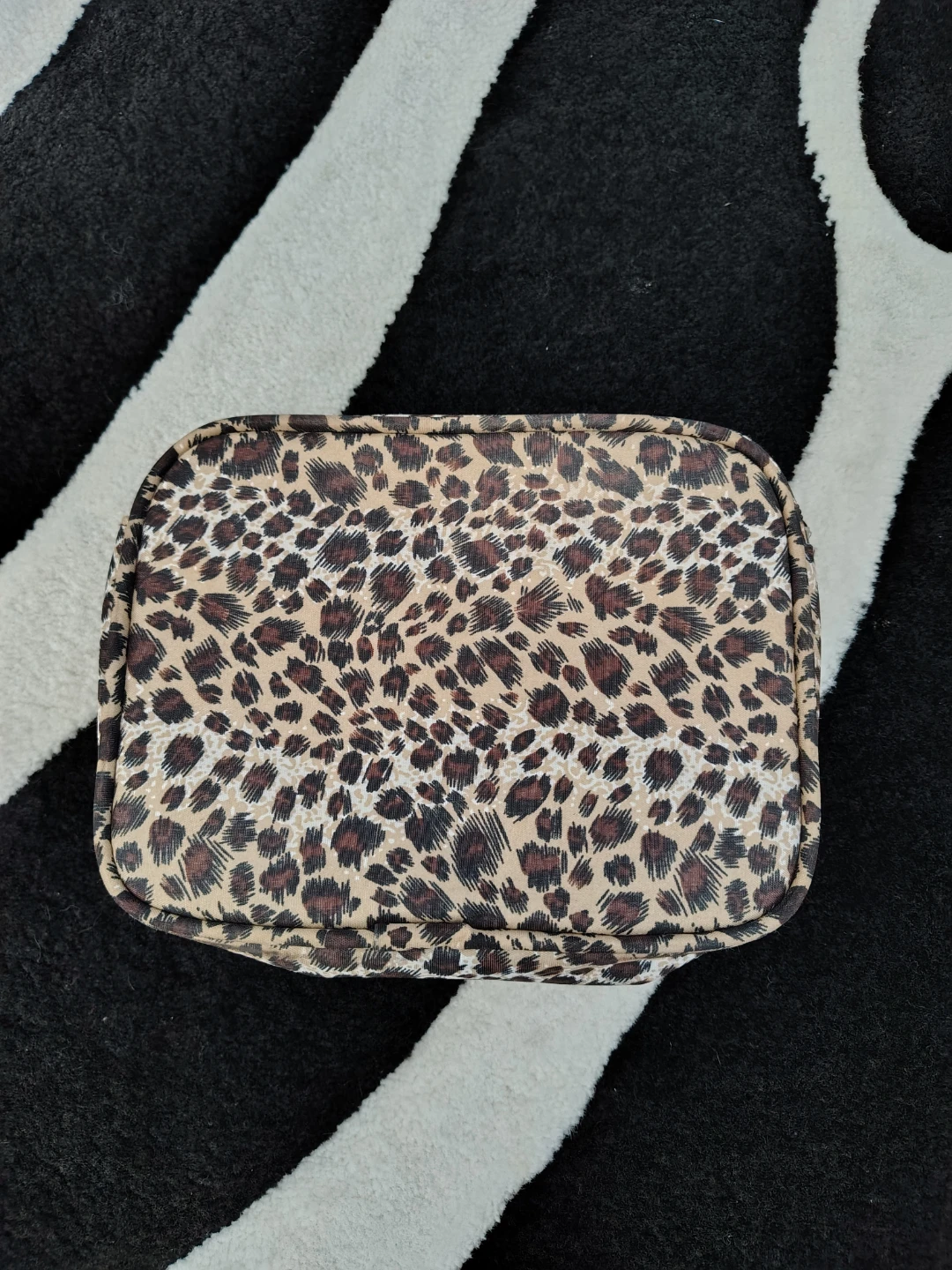Leopard Print Cosmetic Bag Set - photo 2