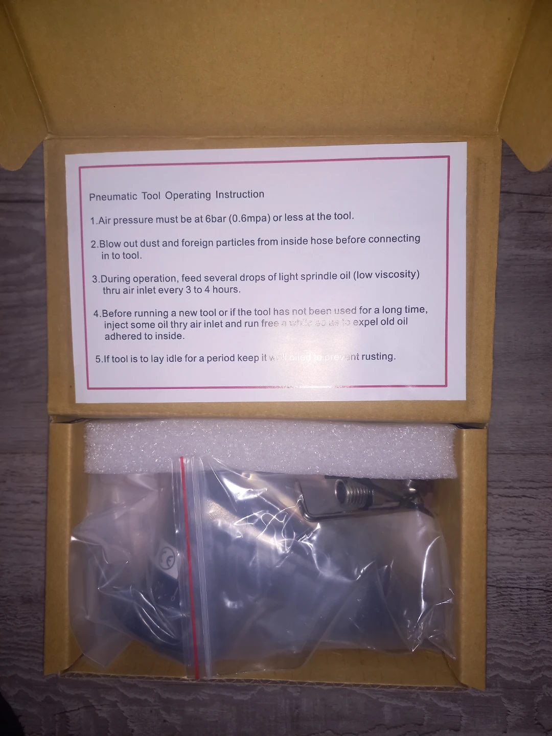 BaiNuo Mini Pneumatic Chamfering Tool - photo 4