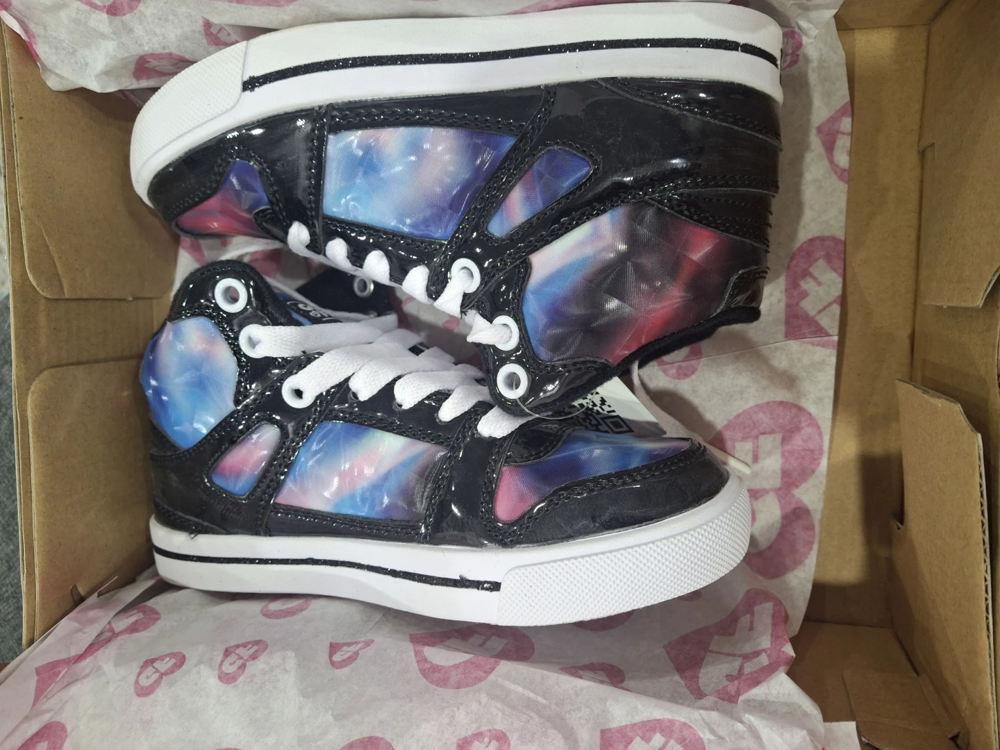 Gotta Flurt Galaxy High Top Sneakers 🌱