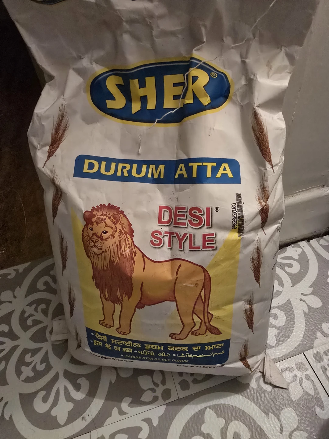 Sher Durum Atta Desi Style Whole Wheat Flour