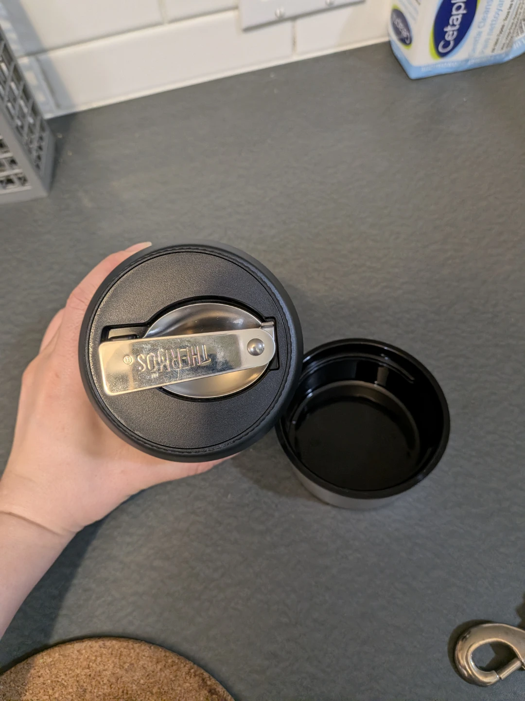 Thermos Stainless Steel Food Jar with Spoon