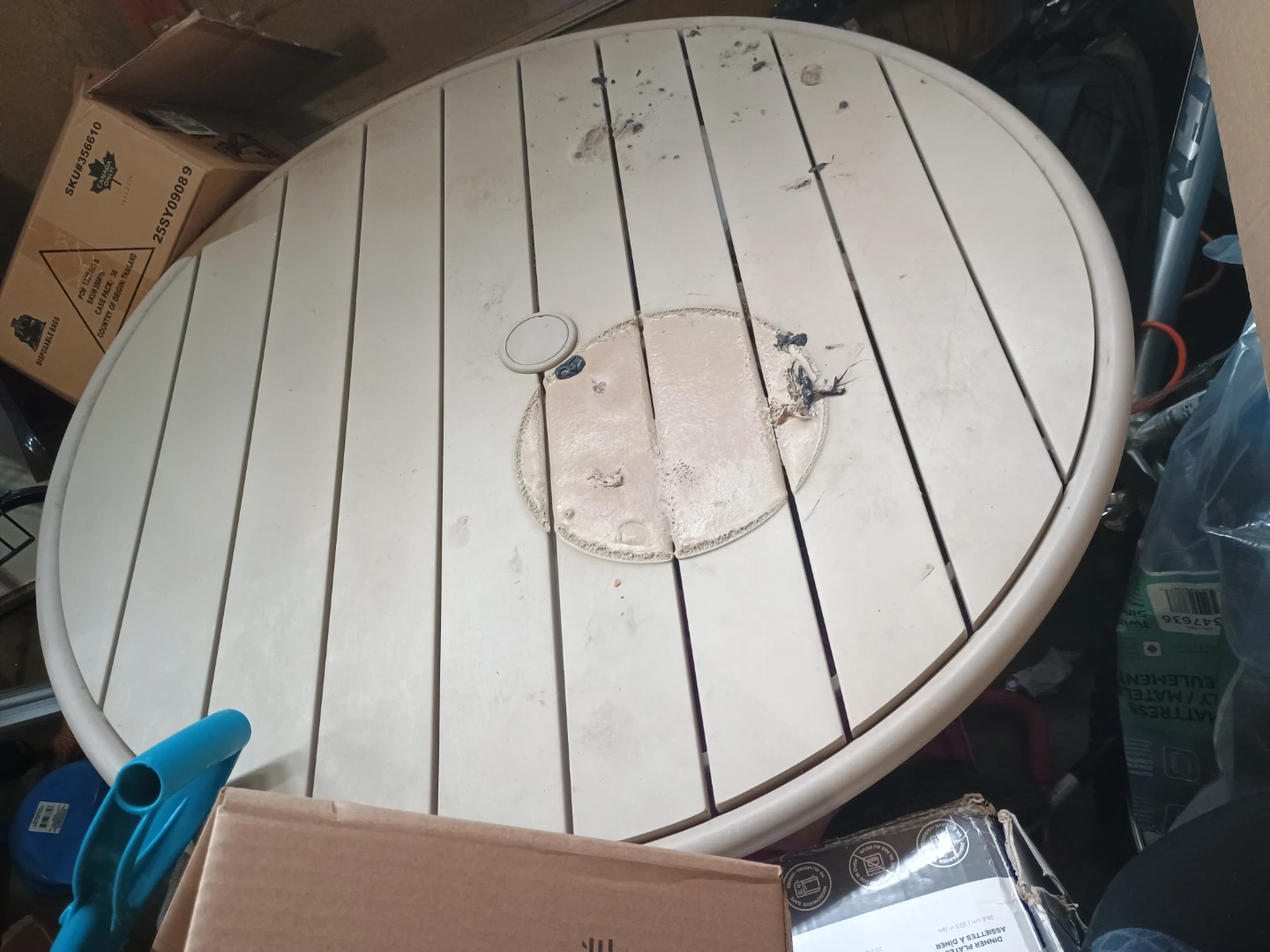 Round Patio Table Top