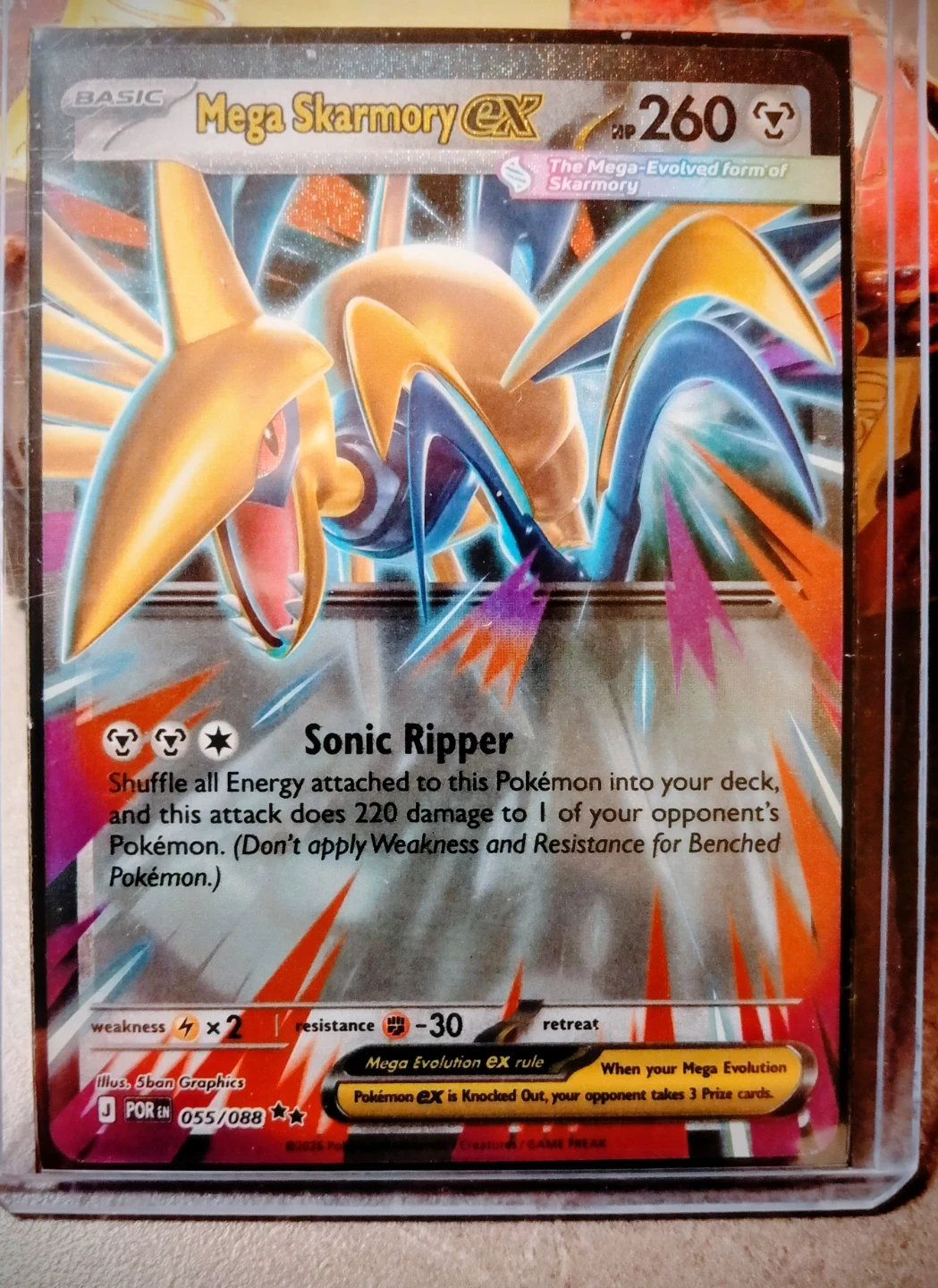 Pokémon TCG Mega Skarmory EX Card - photo 5