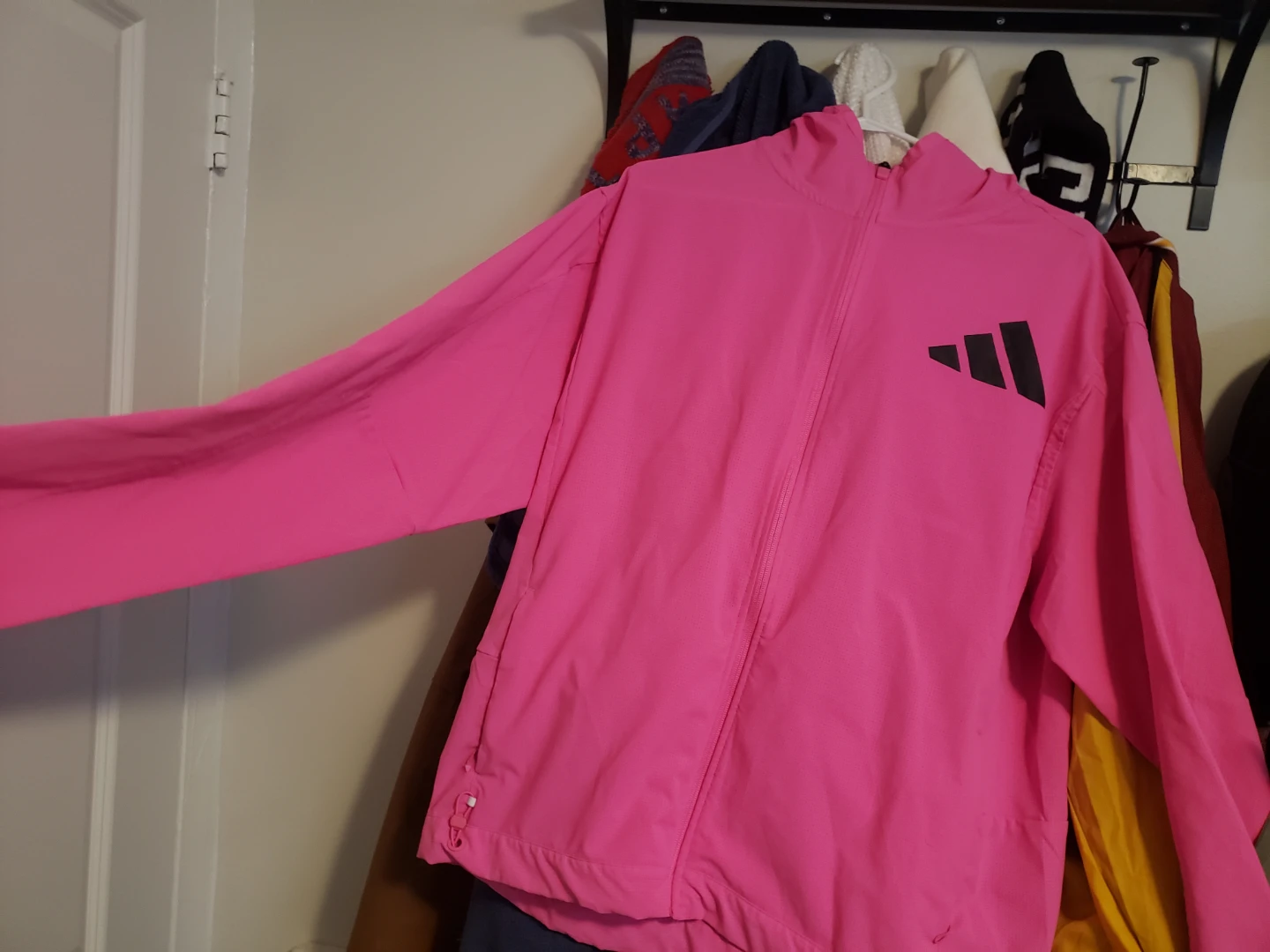Adidas Pink Training Jacket Size L - photo 3