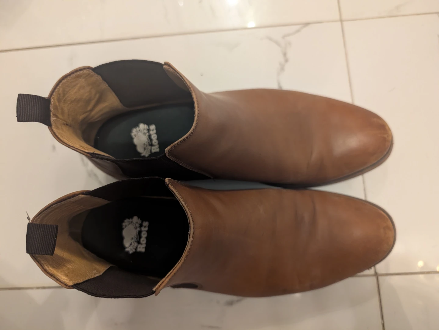 Roots Brown Leather Chelsea Boots - photo 2