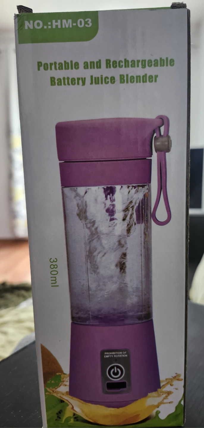 Portable and Rechargeable Battery Juice Blender