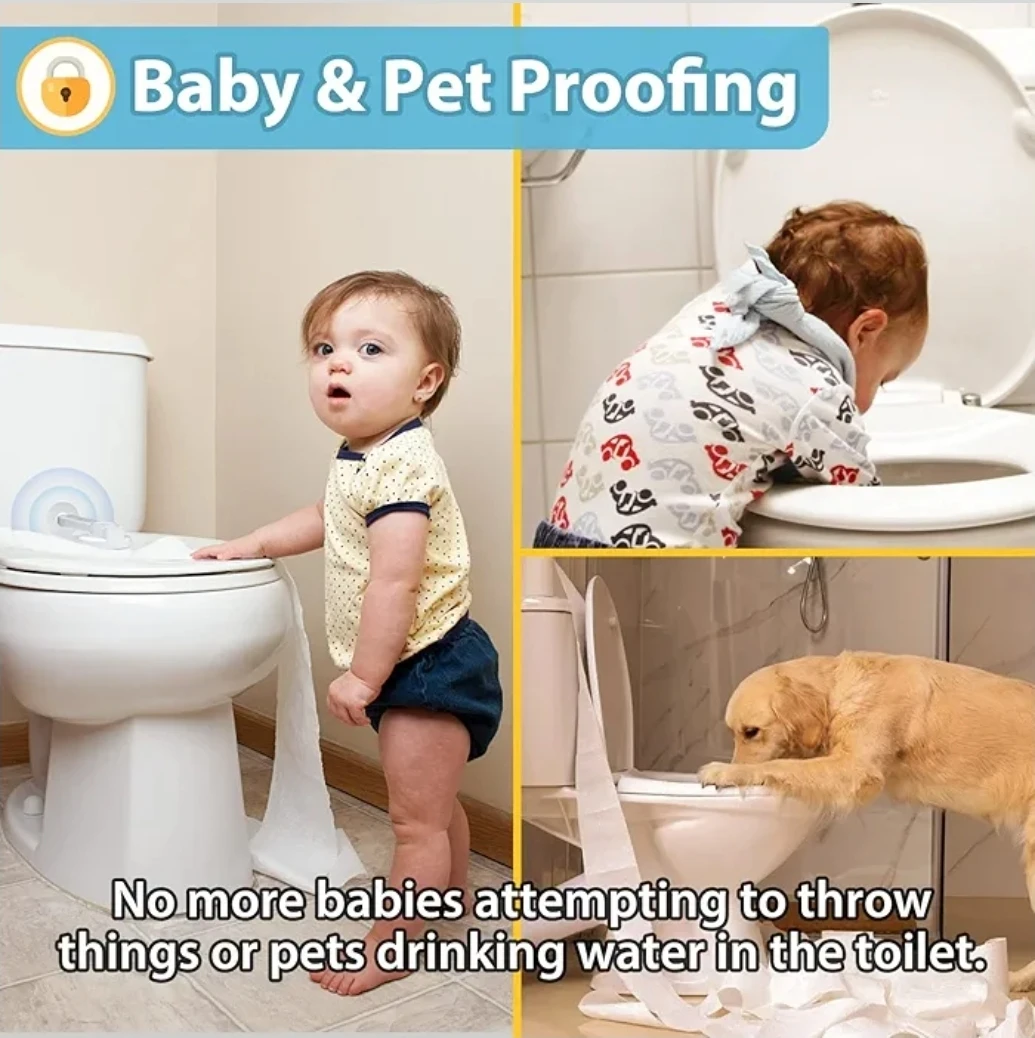 Baby Proof Toilet Locks - 2 Pack 🌱 - photo 4