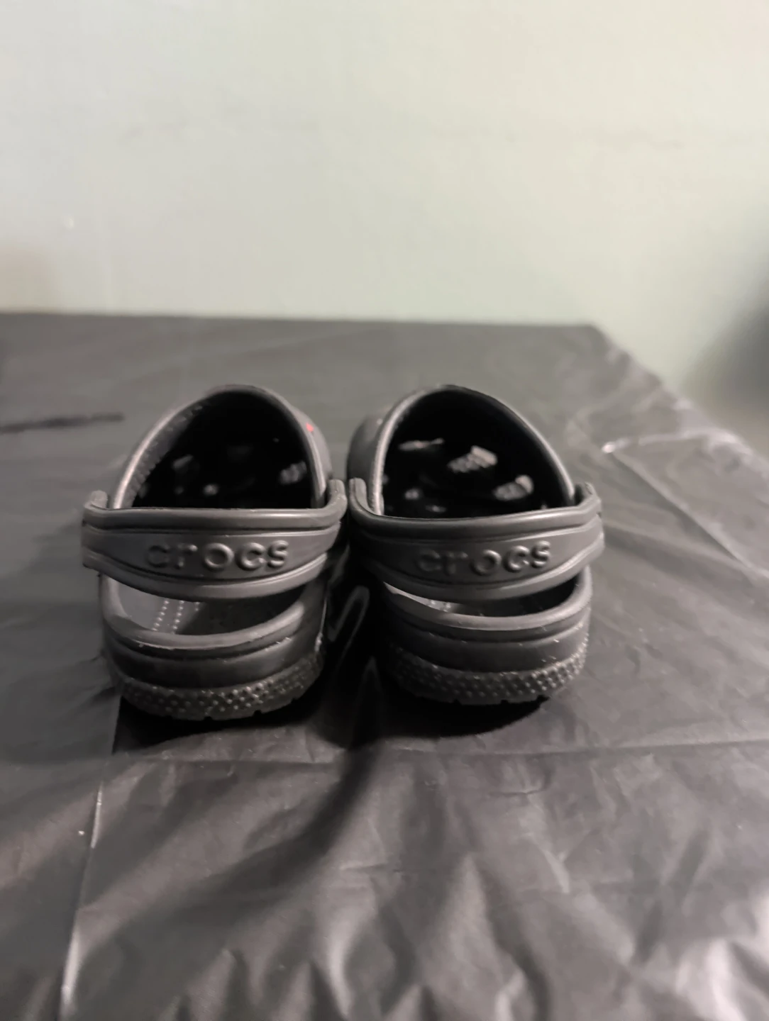 Kids' Black Crocs with Charms - photo 2