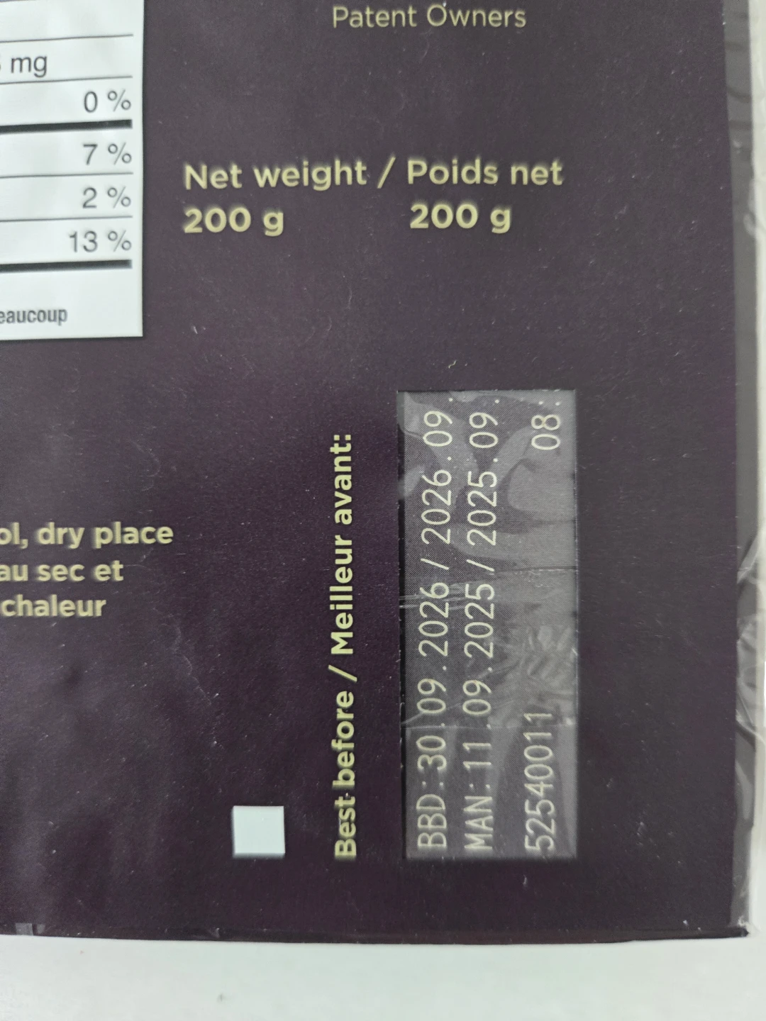 New in box Dark Chocolate Squares with Caramelized Cocoa Nibs - photo 4