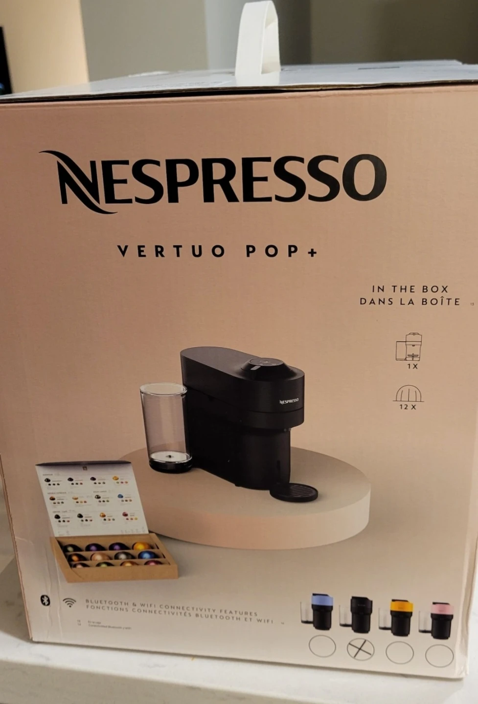 Nespresso Vertuo Pop+ & 12 pods
