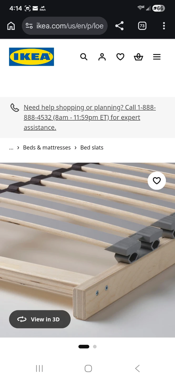 IKEA Bed Slats for King size bed