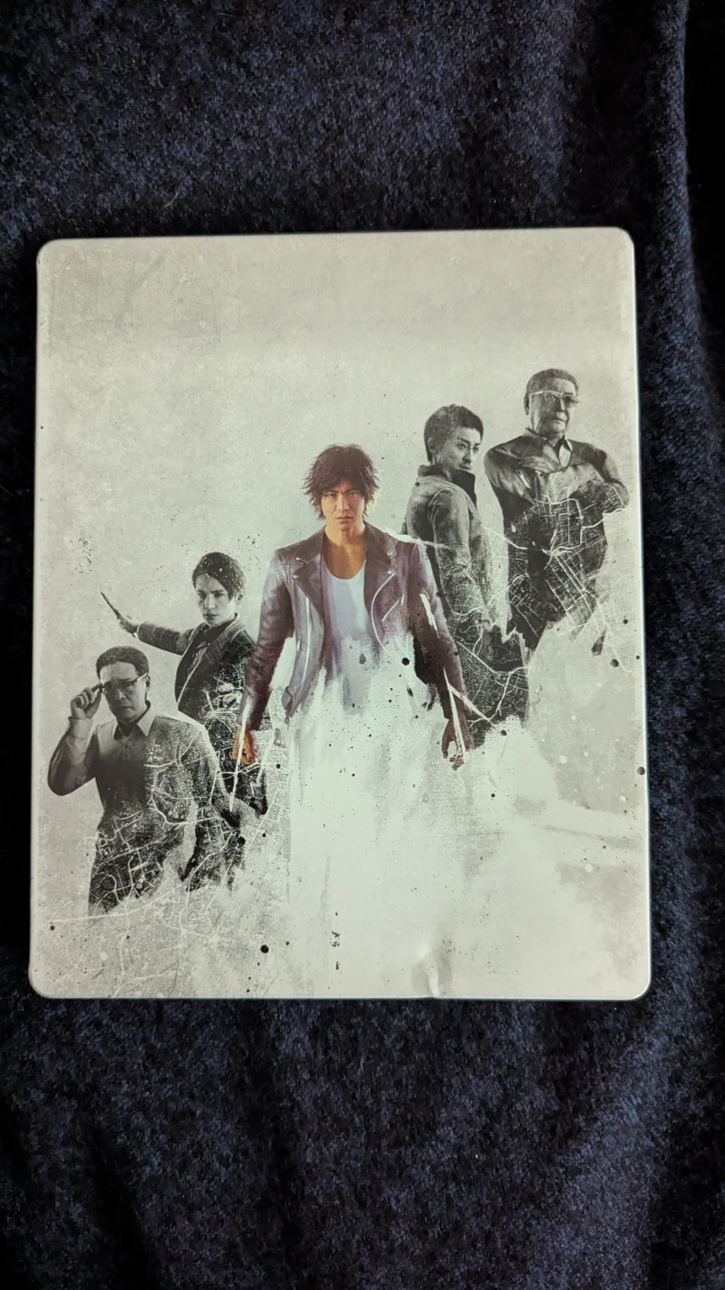 Lost Judgment Steelbook Yakuza Ryu Ga Gotaku