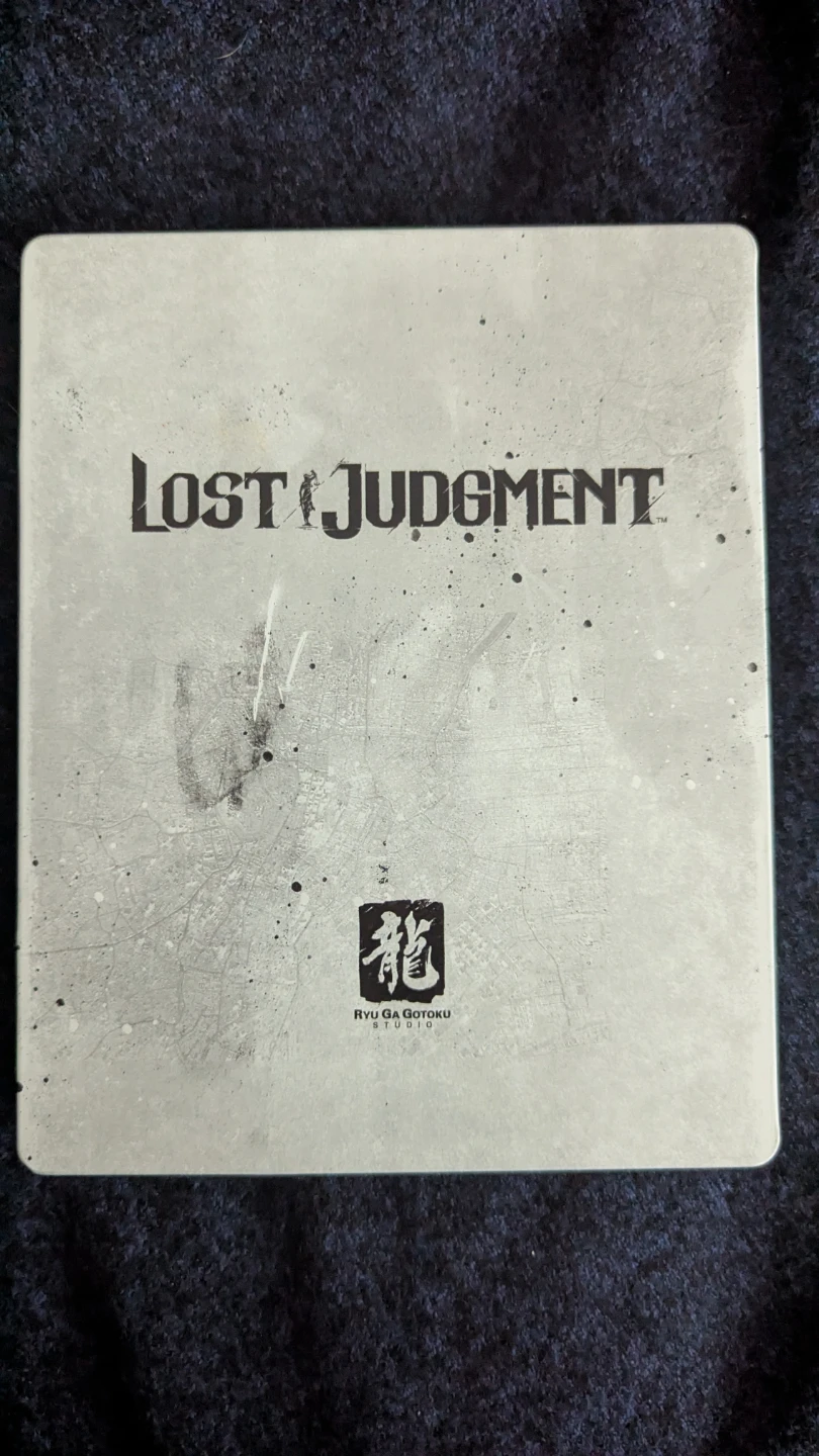 Lost Judgment Steelbook Yakuza Ryu Ga Gotaku - photo 2