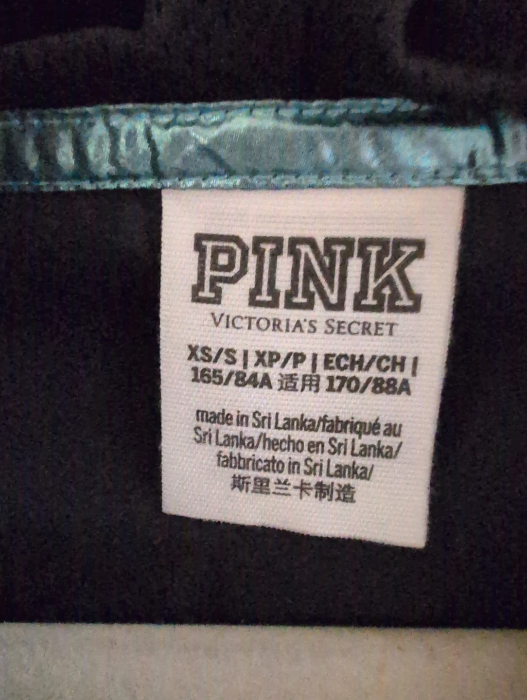 Victoria's Secret PINK Metallic Blue Pullover Anorak Jacket 🌱 - photo 3