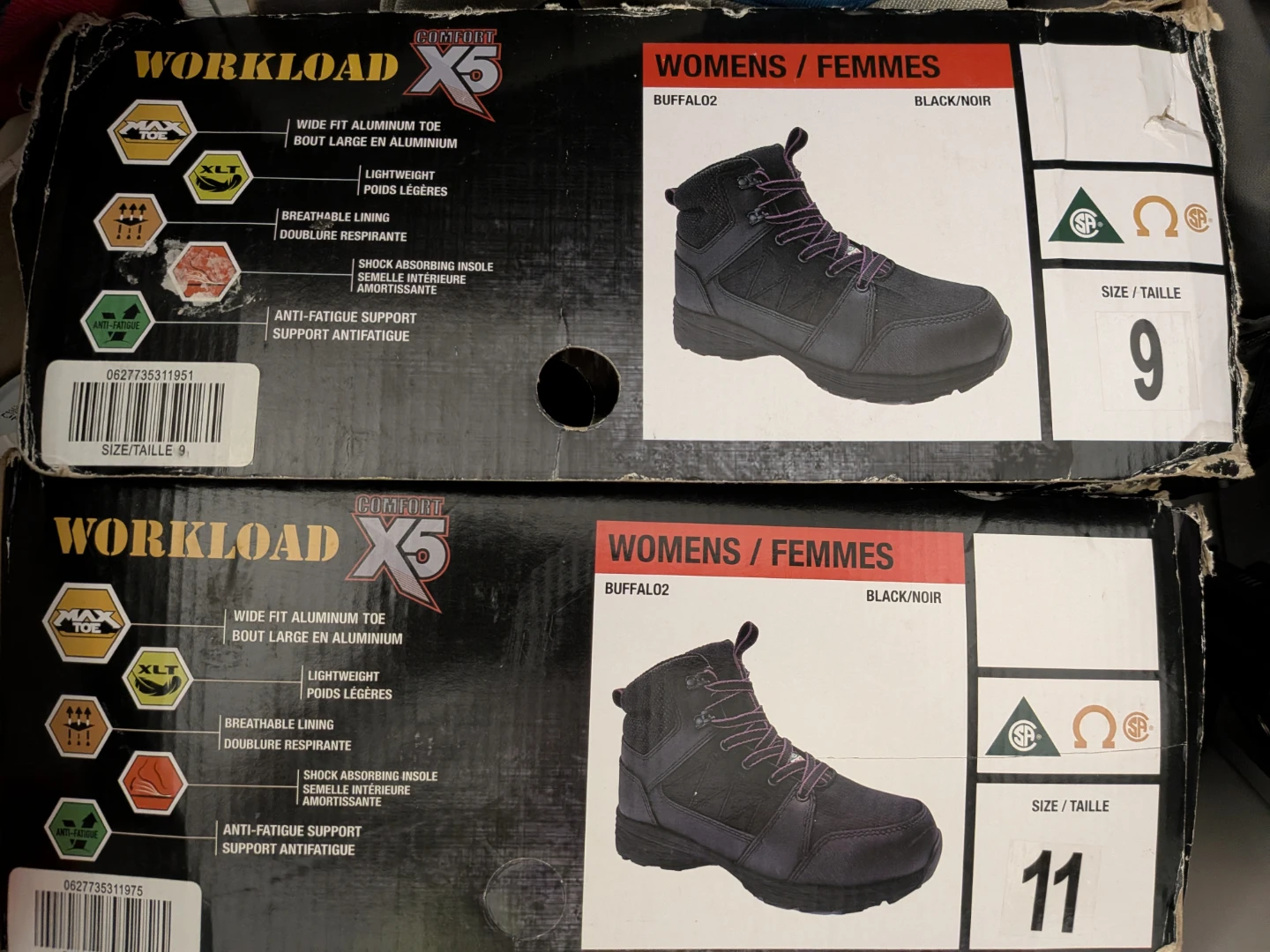 Workload X5 Womens Composite Toe Work Boots - photo 2