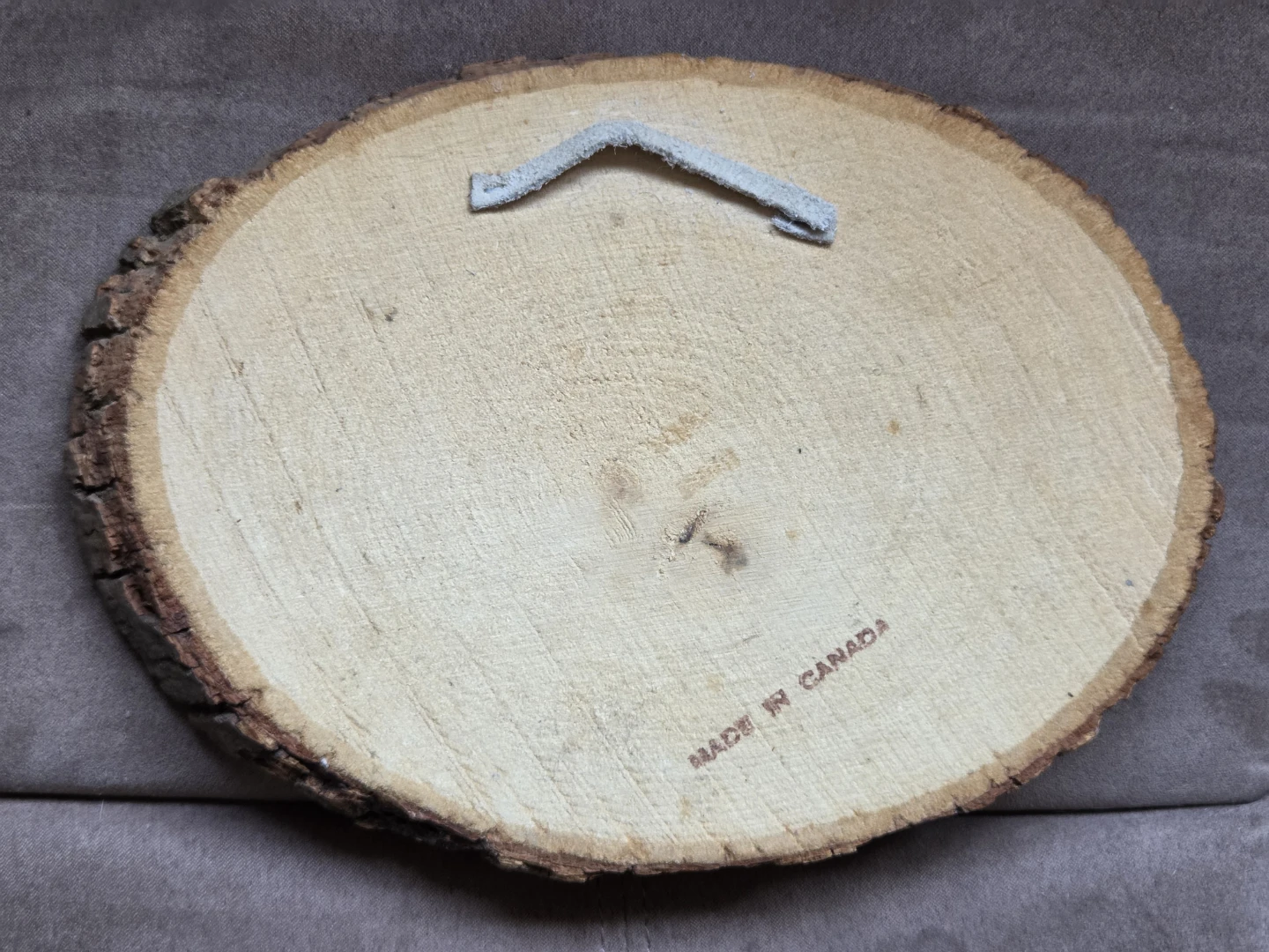 Wood Slice Wall Art - Made in Canada 9"x7" - photo 2