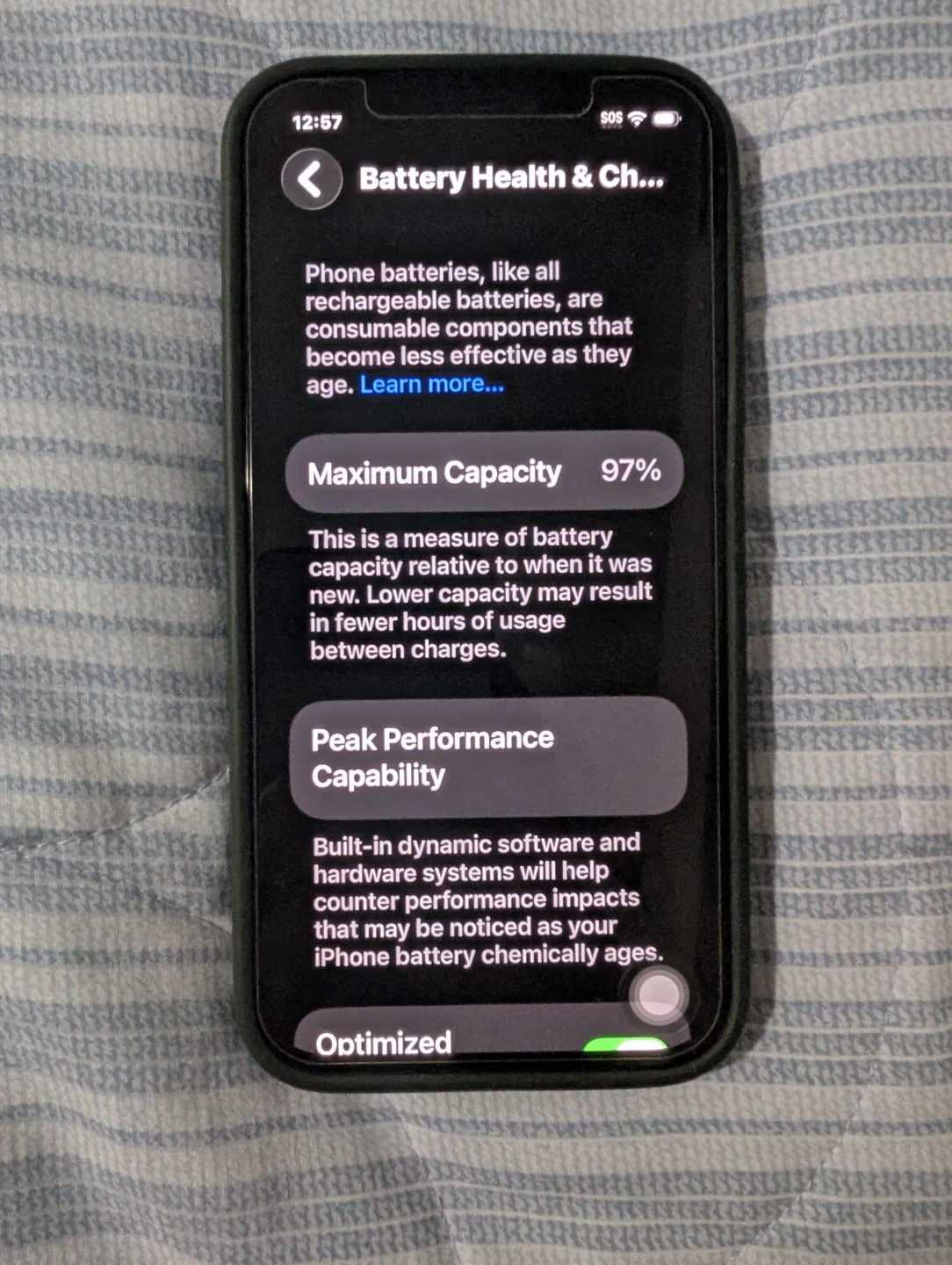 iPhone 12 – 64GB – Black (Like New)