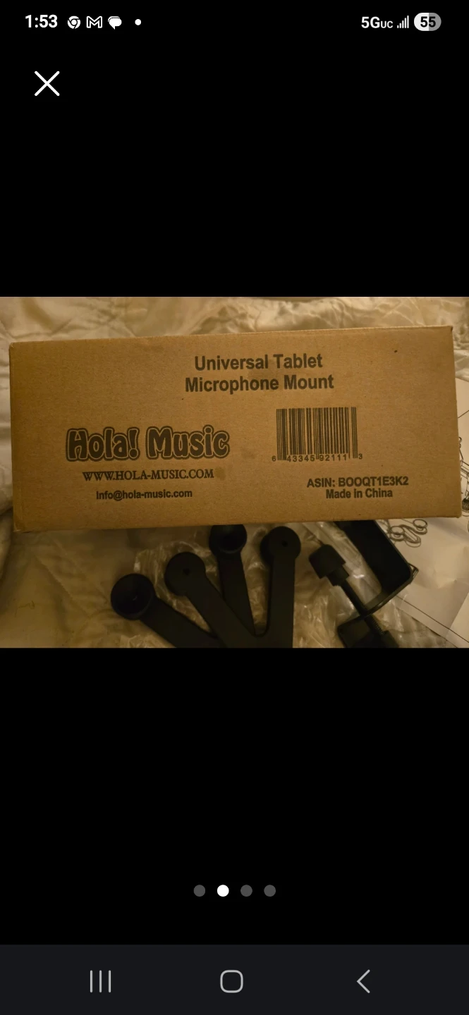 Hola! Music Universal Tablet Microphone Mount