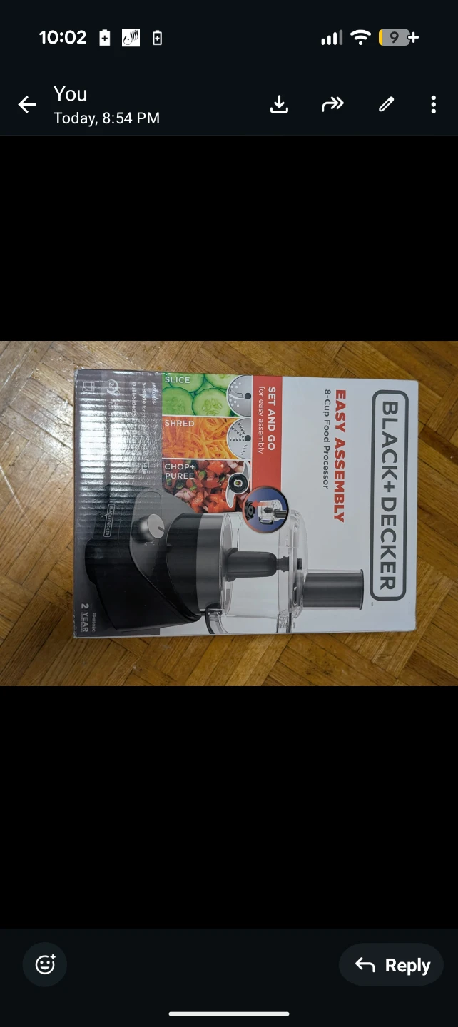 BLACK+DECKER 8-Cup Food Processor