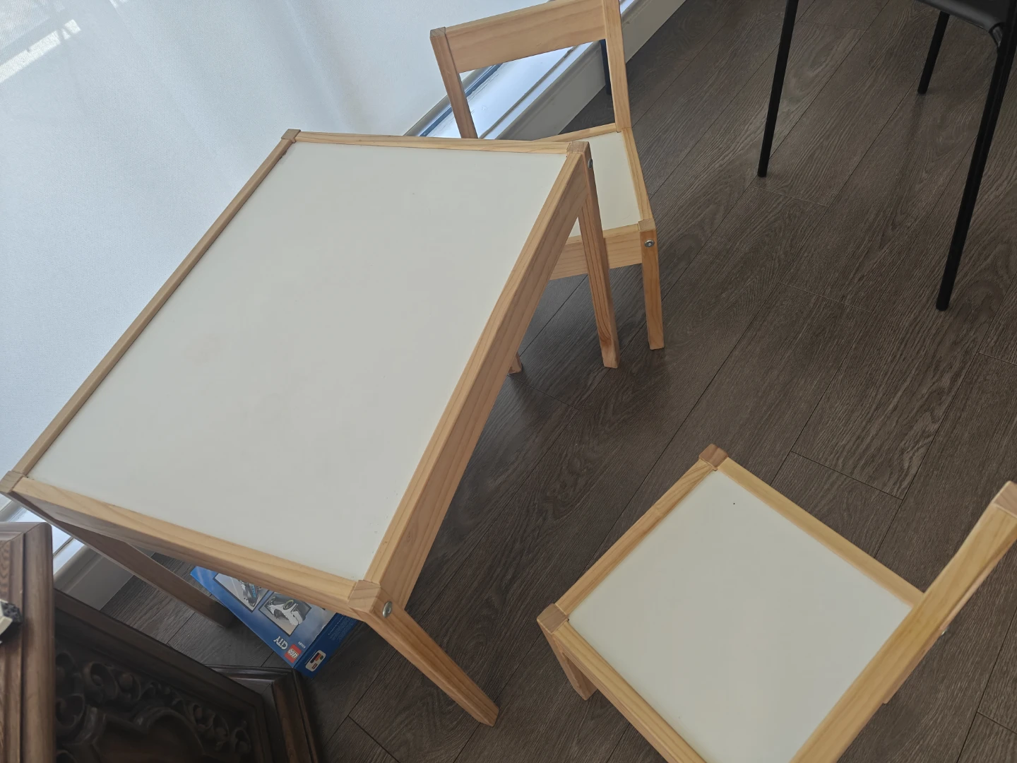 Wooden Children's Table and Chairs Set