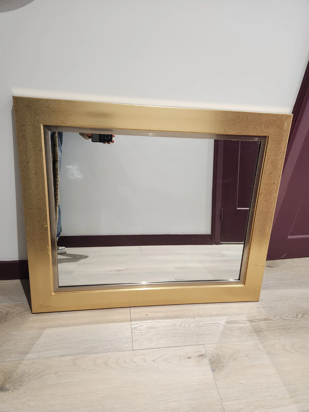 Gold Framed Mirror