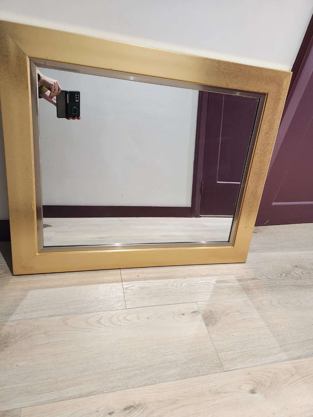 Gold Framed Mirror - photo 2