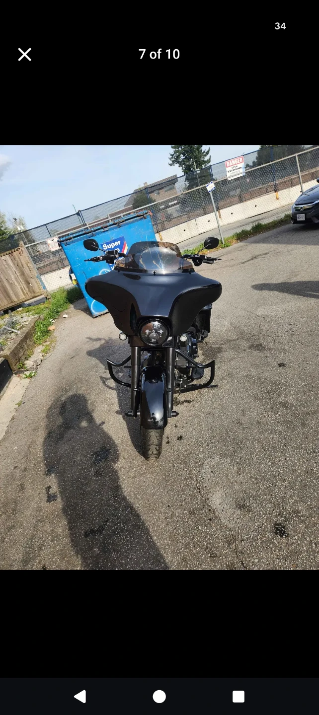 Black Cruiser Motorcycle - photo 5