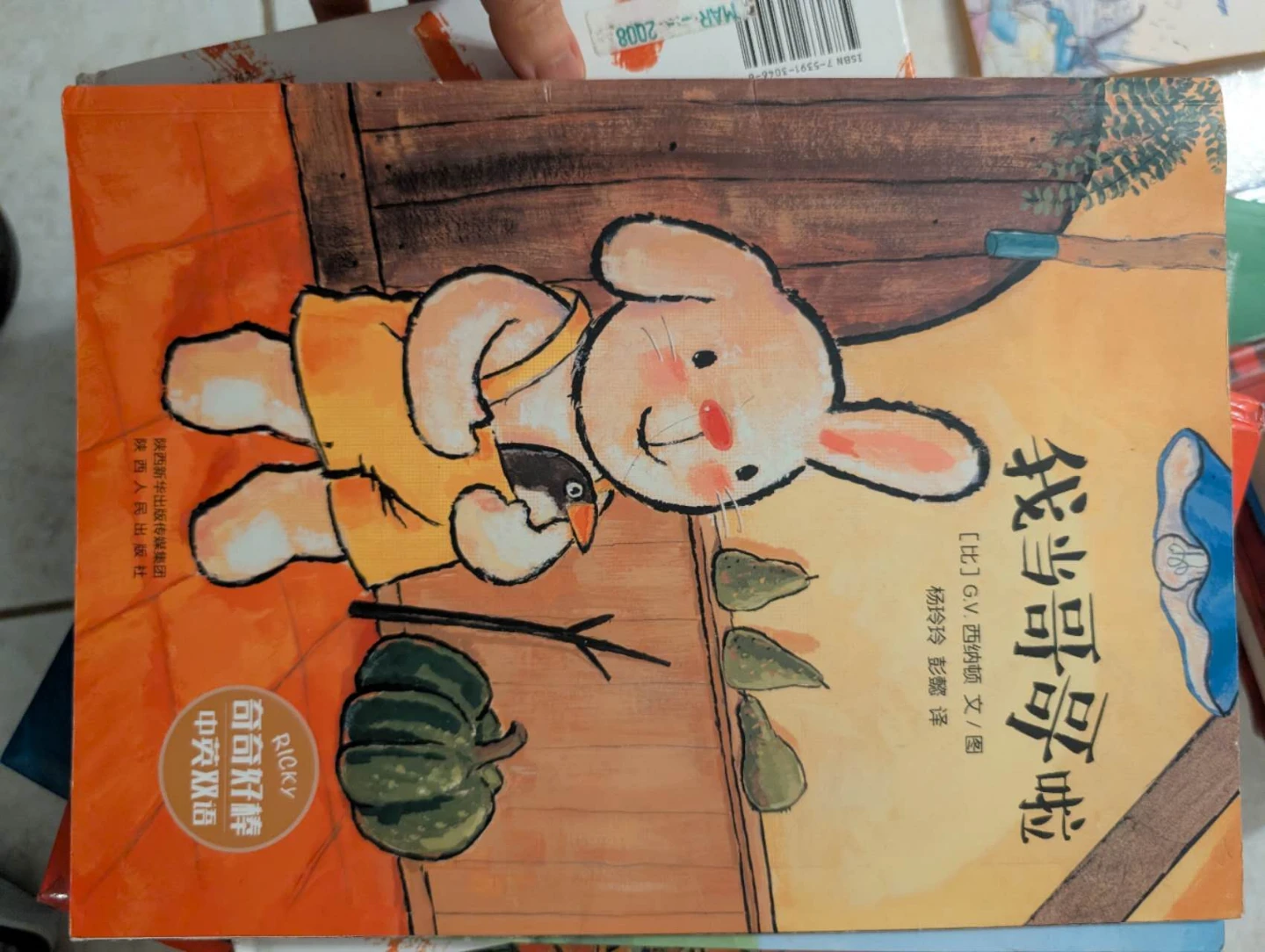 我当哥哥啦 (I'm a Big Brother!) Chinese/English Bilingual Book
