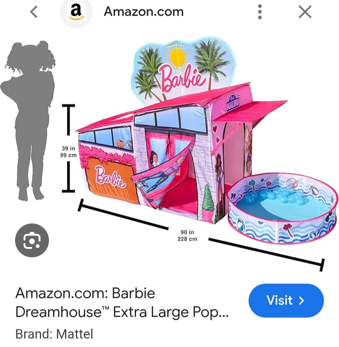 Play tent for kids including balls