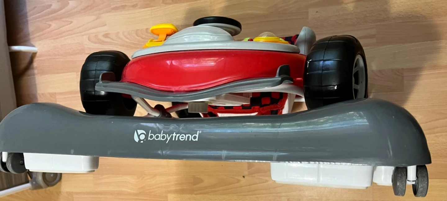 Baby Trend Baby Walker - Red Race Car Theme - photo 3