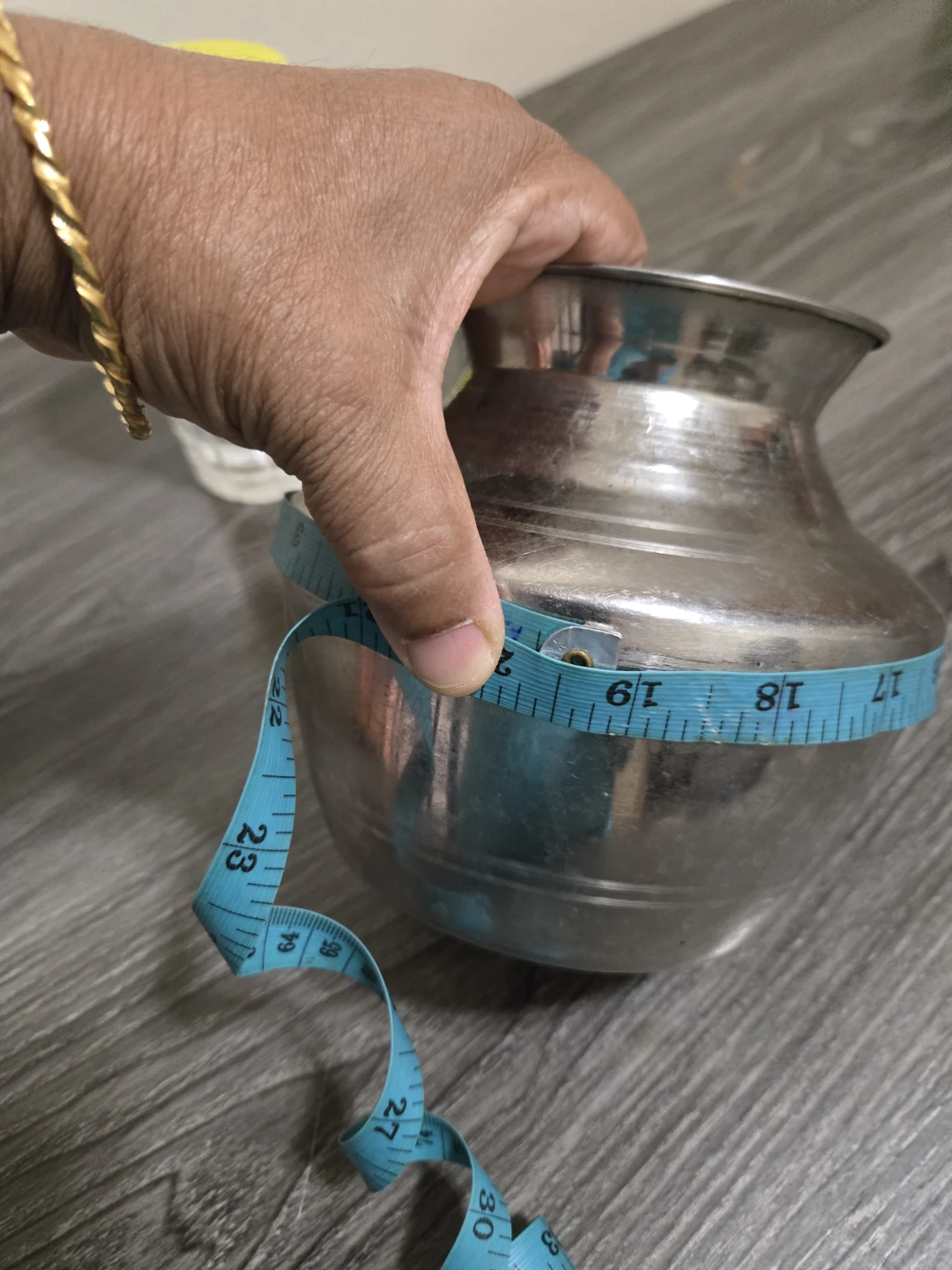 Stainless steel welcome pot. - photo 2