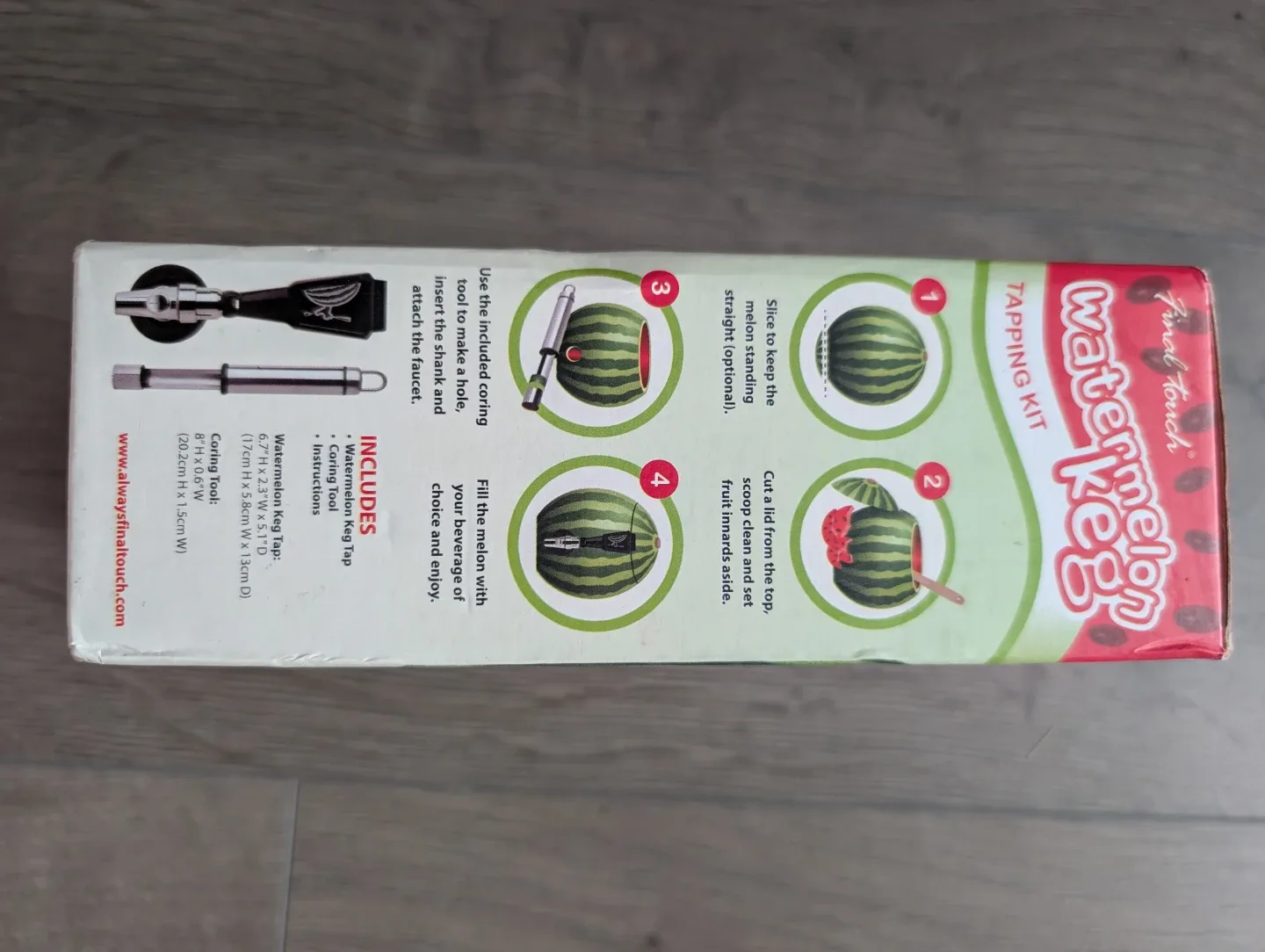 Final Touch Watermelon Keg Tapping Kit - photo 2