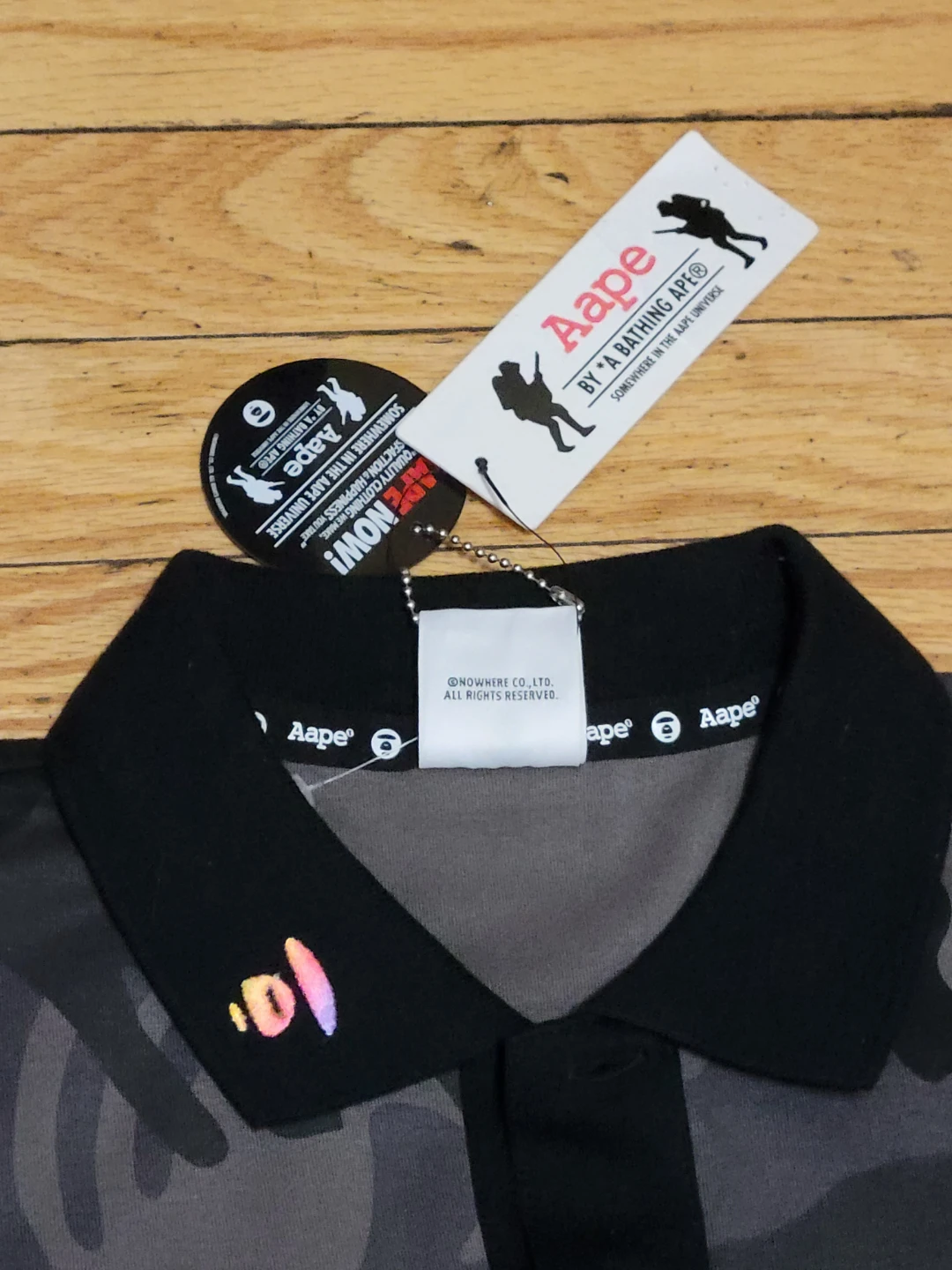 Aape by A Bathing Ape Polo Shirt XXS Camo - photo 5