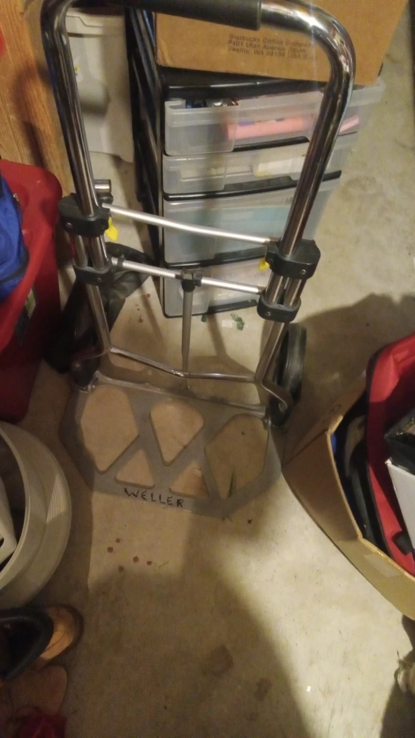 Weller Folding Hand Truck Dolly