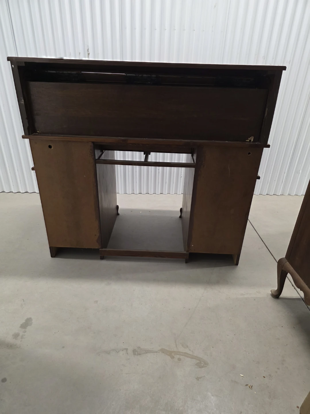 Wooden Secretary Desk roll top - photo 3