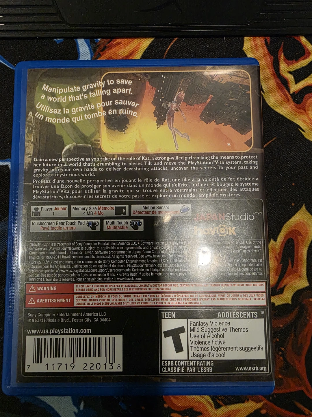 PS Vita Gravity Rush Game - photo 2