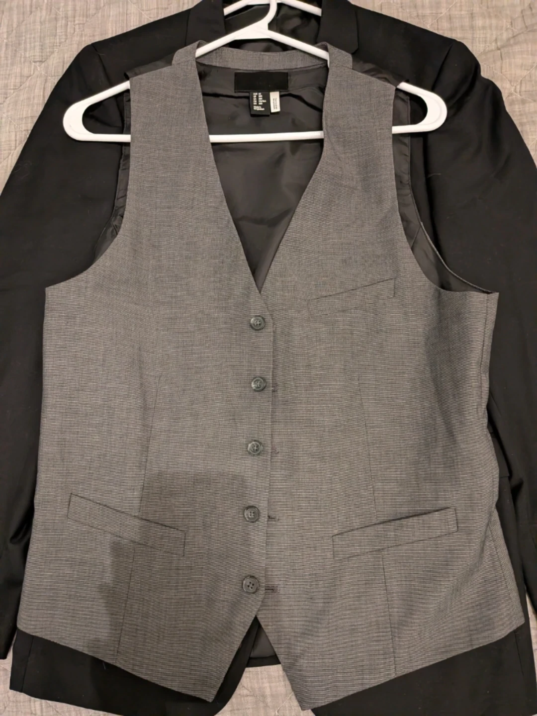 Men's suit Jacket, vest and pant set - Black suit【Final price❗✨】 - photo 3