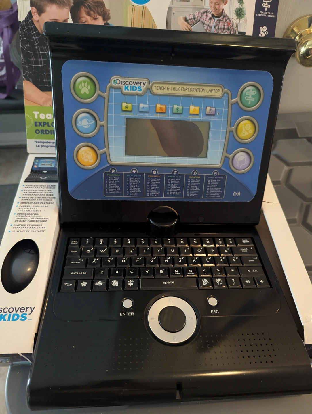 Discovery Kids Teach & Talk Exploration Laptop - photo 3