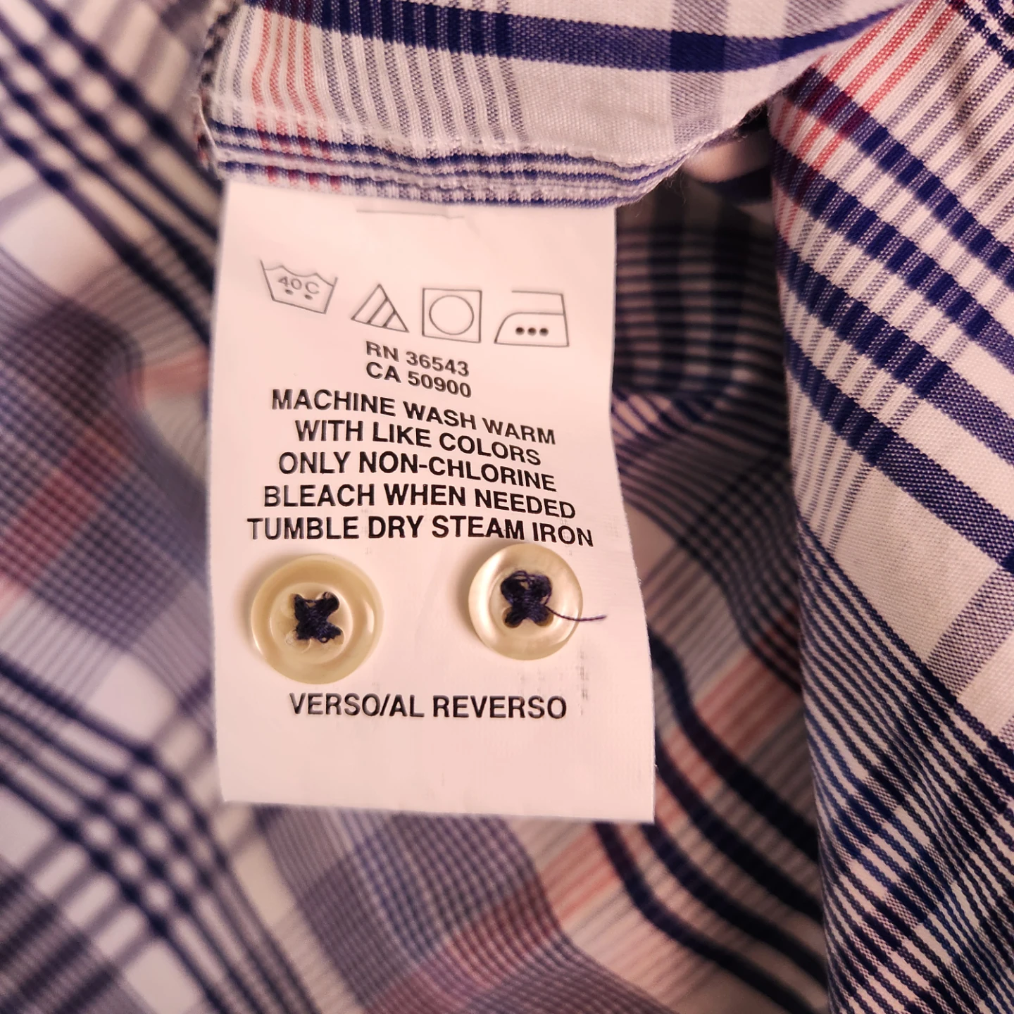 Tommy Hilfiger Men's Plaid Dress Shirt - photo 3