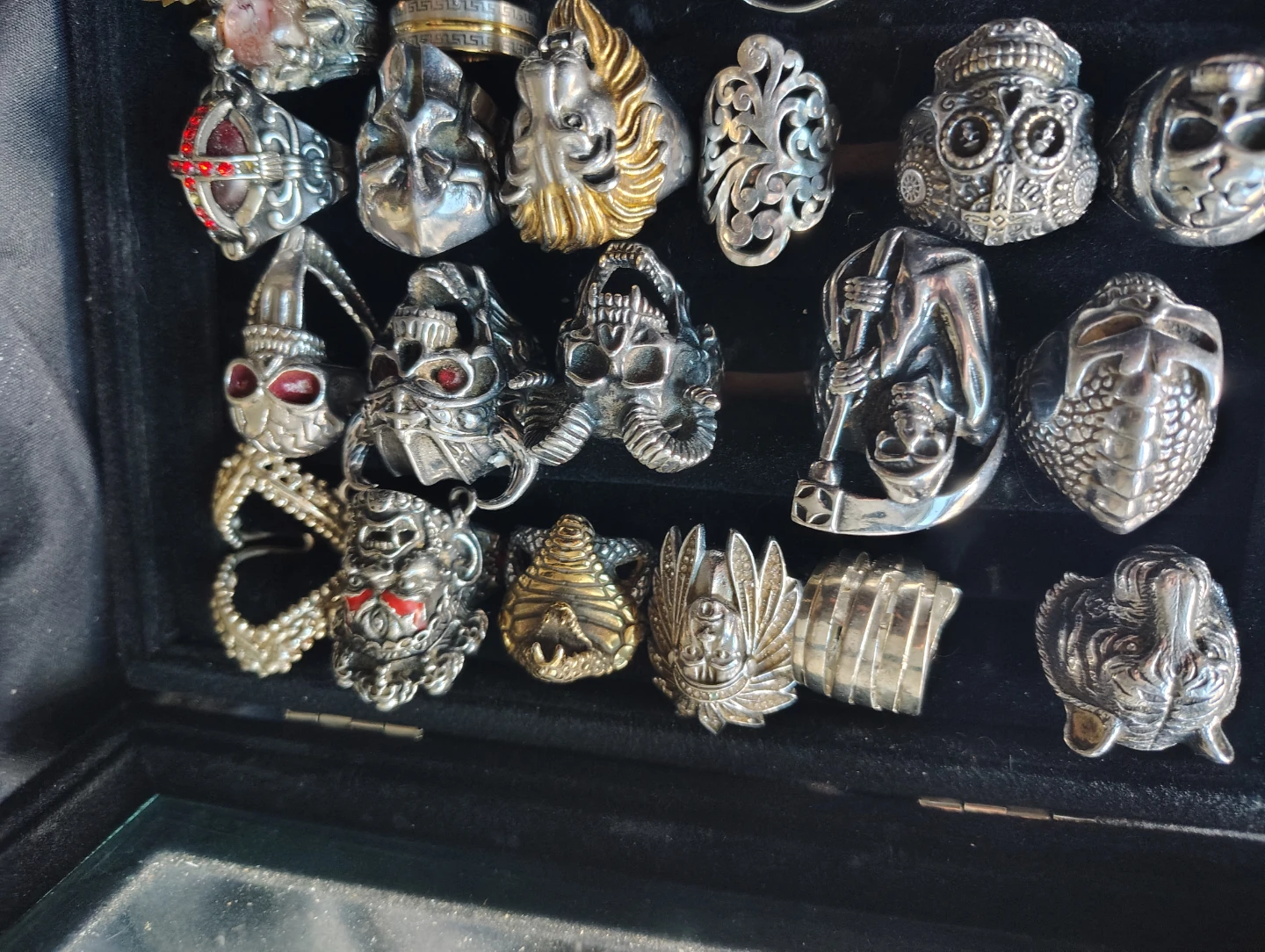 Assorted lot of unique rings - photo 2