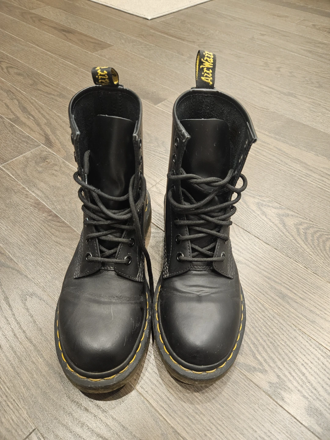 Dr. Martens Black Leather Boots - photo 2