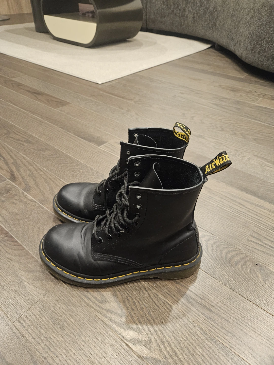 Dr. Martens Black Leather Boots - photo 3