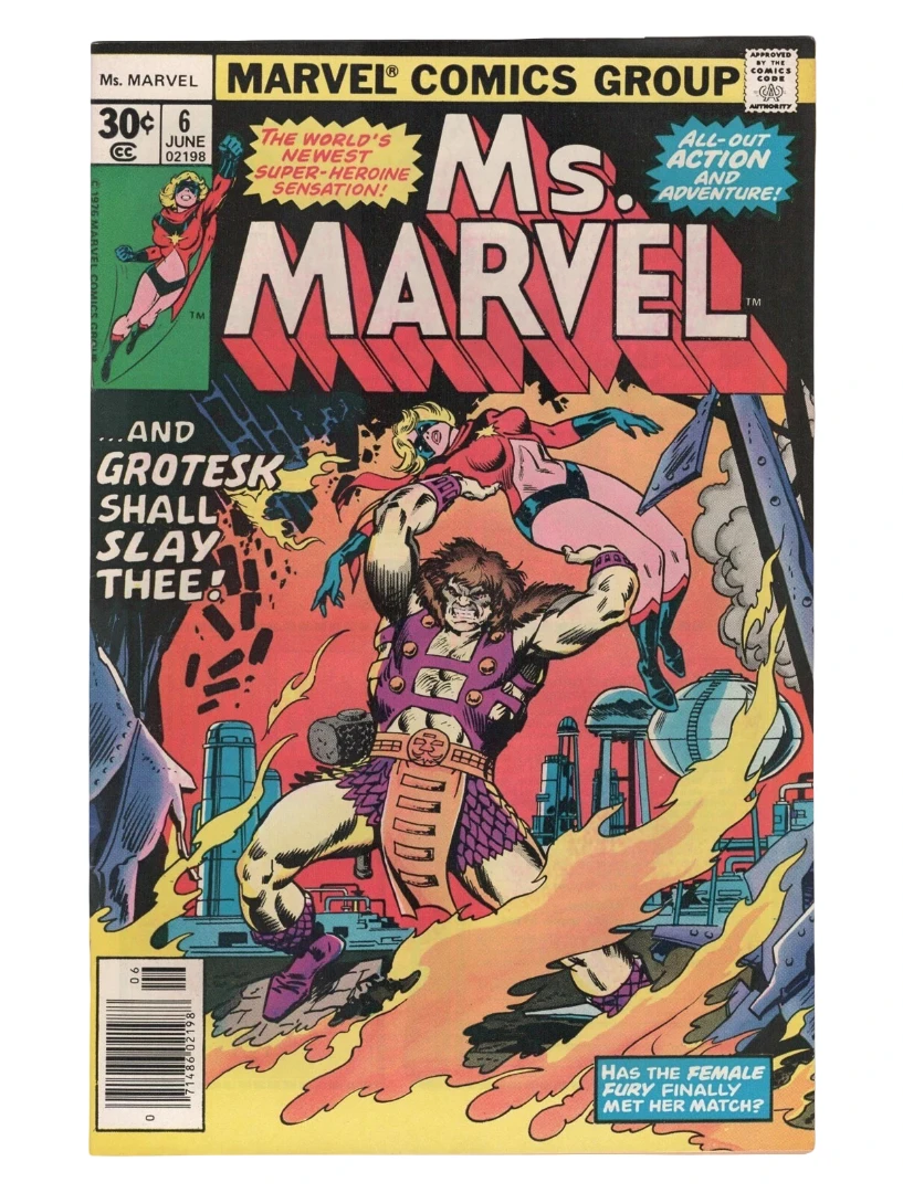 Marvel Comics Ms. Marvel #6 (1977)