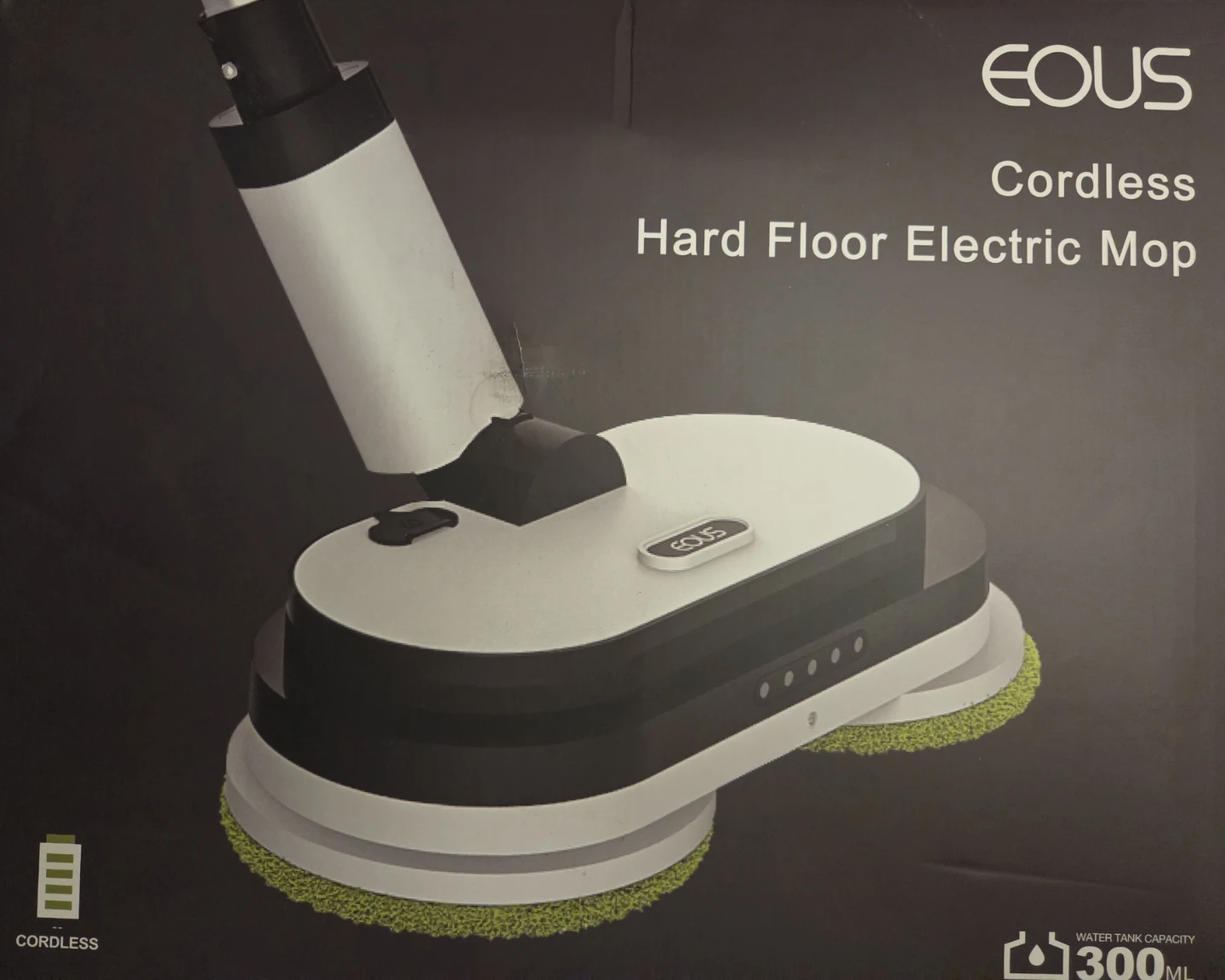 EOUS Cordless Hard Floor Electric Mop - photo 2