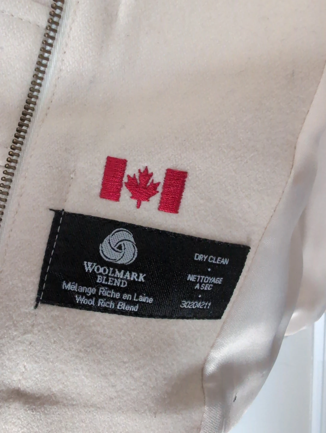 Le Château Wool Blend Toggle Coat - Cream - TP/XS - photo 3