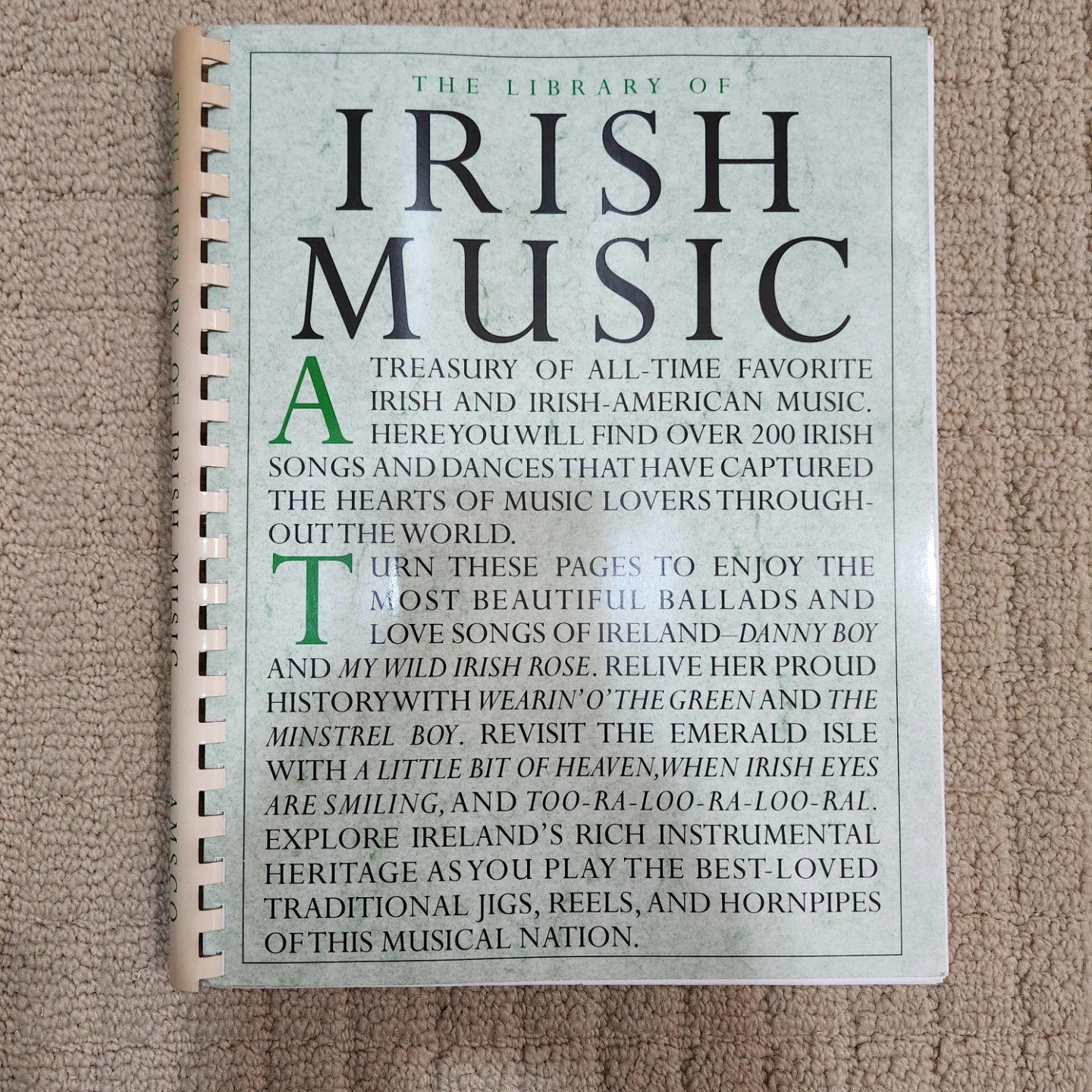 The Library of Irish Music Songbook