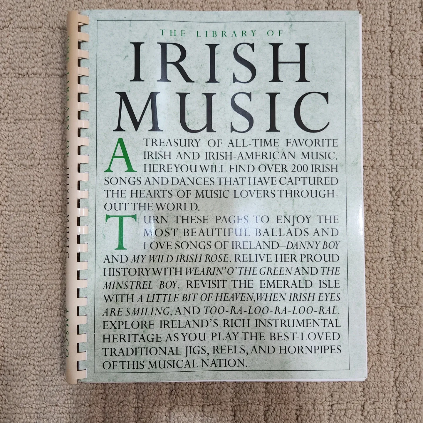The Library of Irish Music Songbook