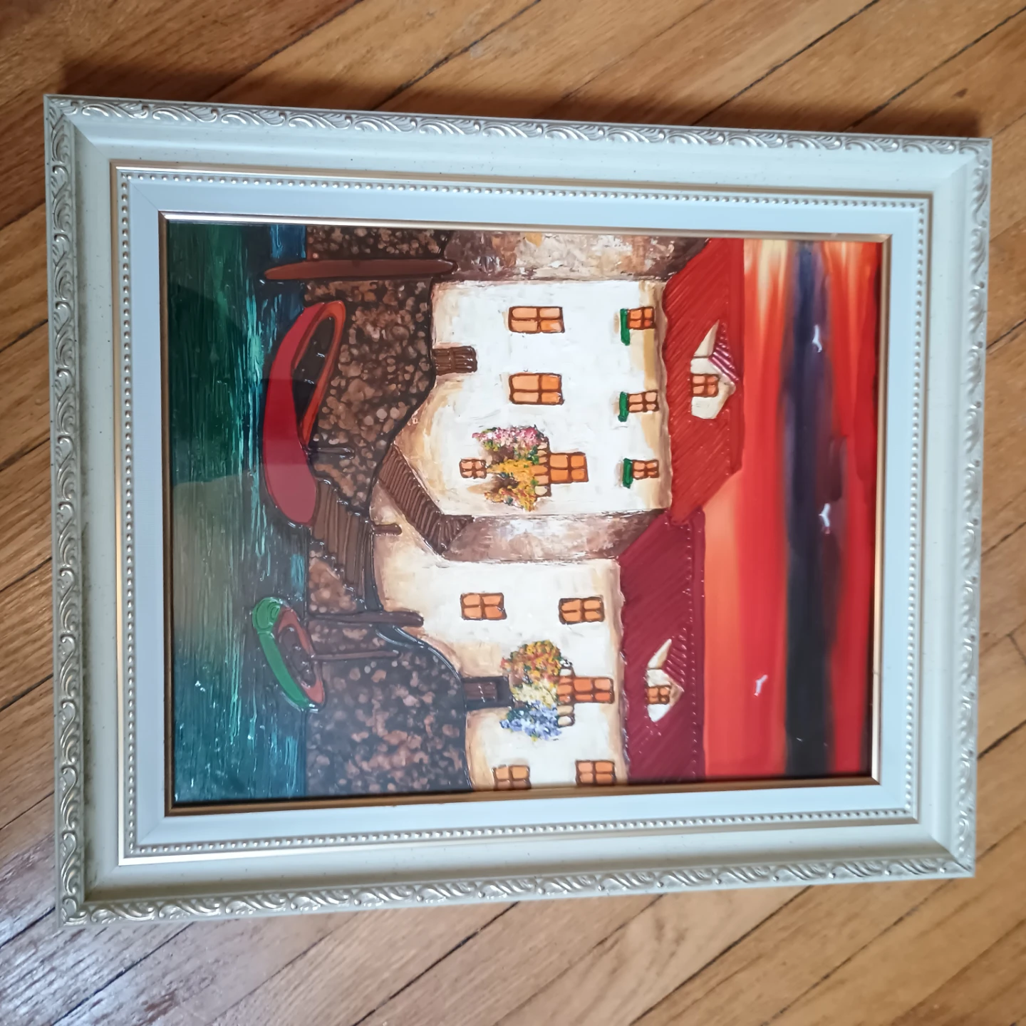 Set of two paintings . 17.5 * 14.5 - photo 3