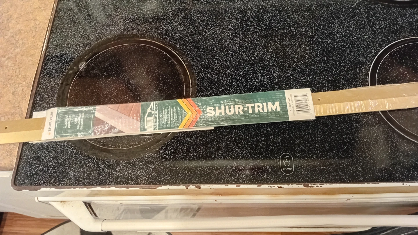 SHUR-TRIM Aluminum Trim Piece ( 40 inches )